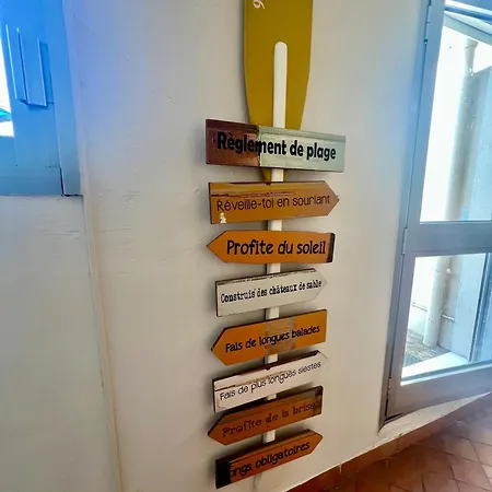 Apartment Front De - Climatise Classe 2 Etoiles Avec Jardin *