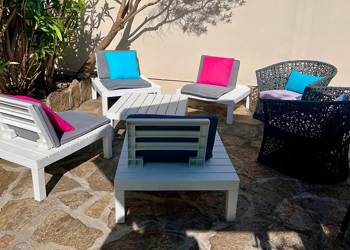 Appartement Résidence Front De - Climatisé Classé 2 étoiles Avec Jardin Le Lavandou